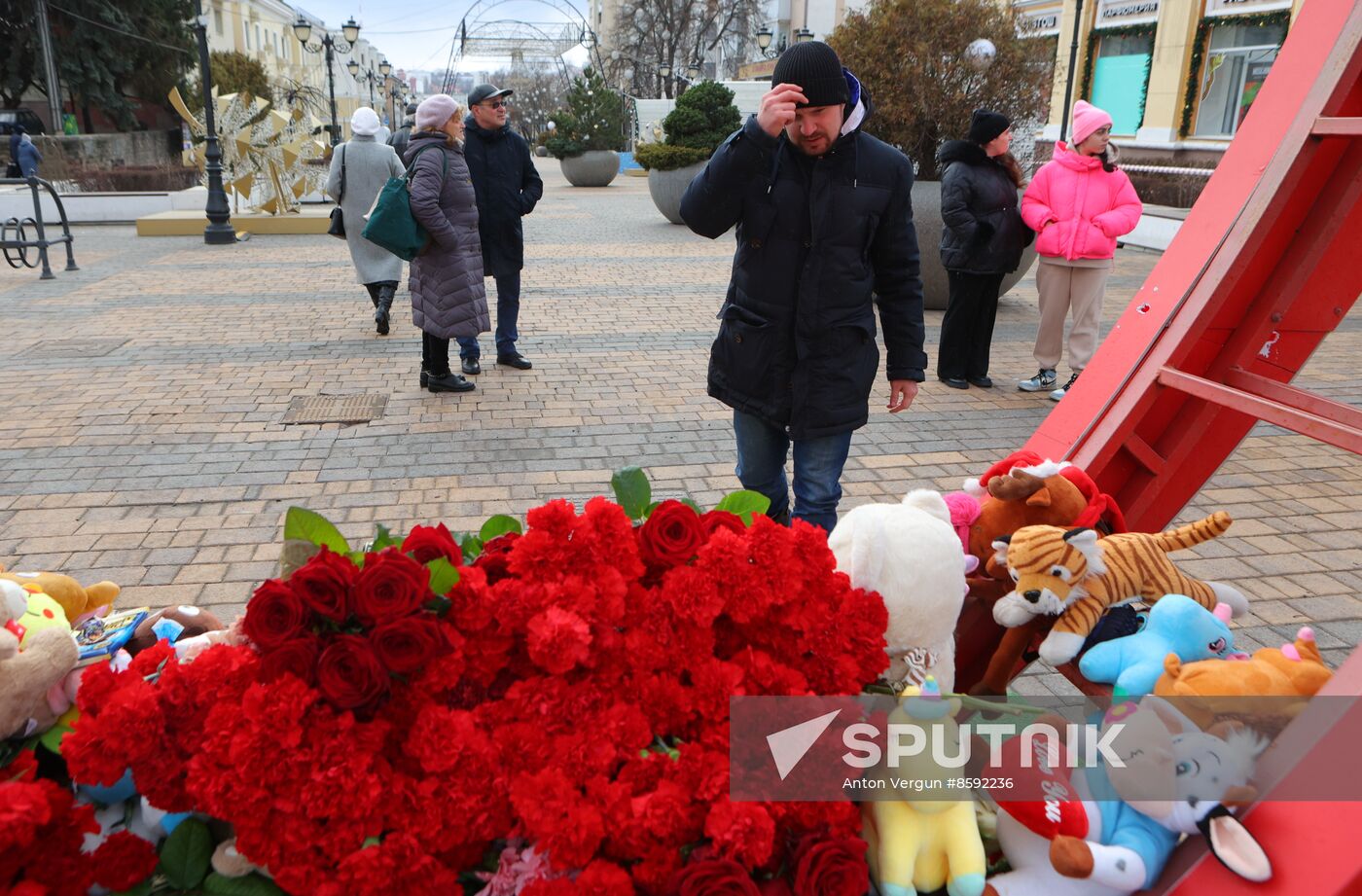 Russia Ukraine Military Operation Shelling Memorial