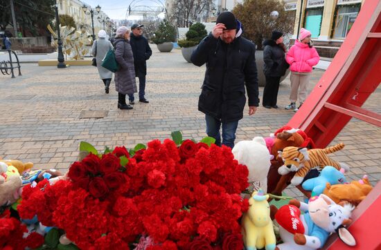 Russia Ukraine Military Operation Shelling Memorial