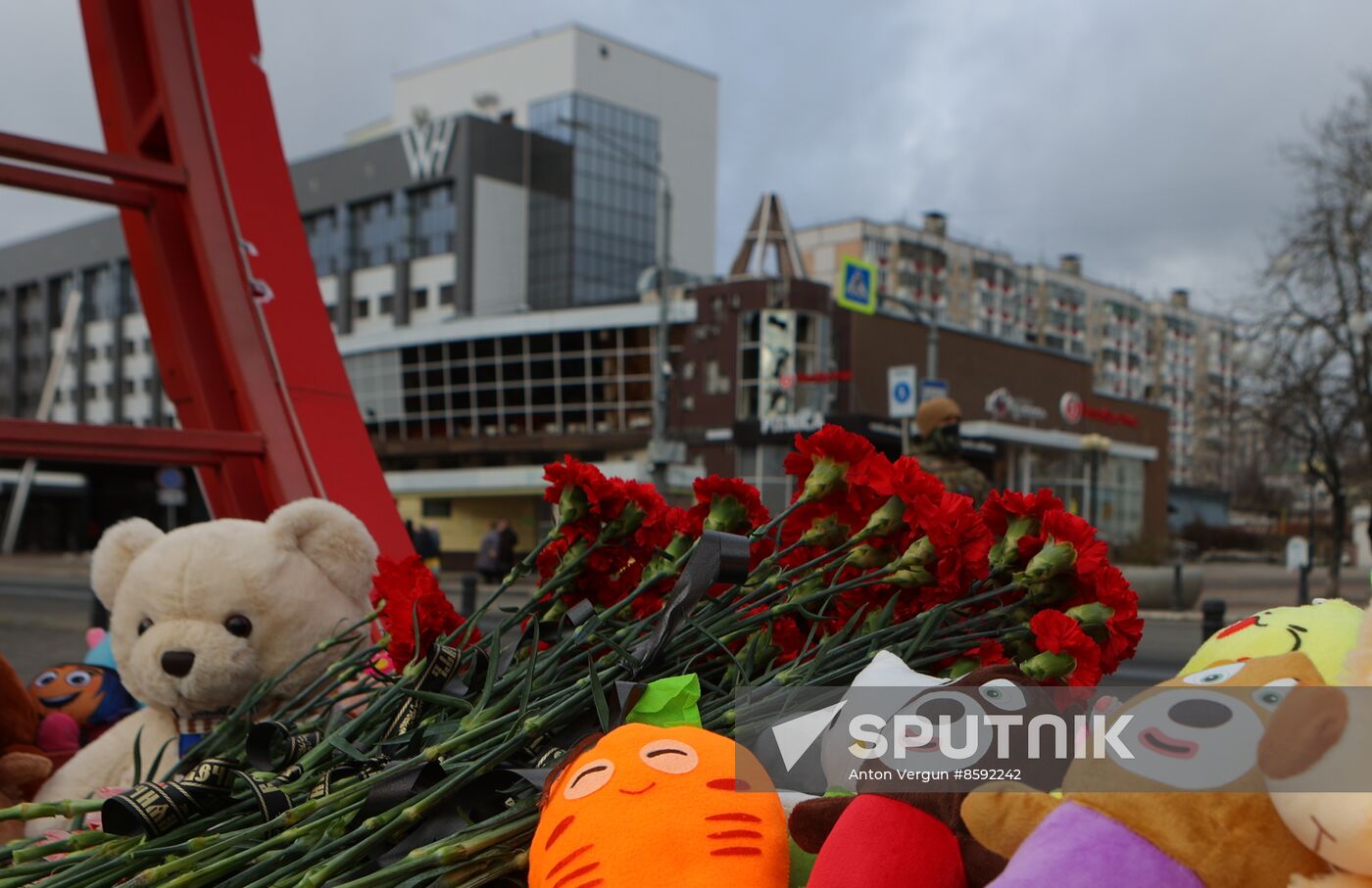 Russia Ukraine Military Operation Shelling Memorial