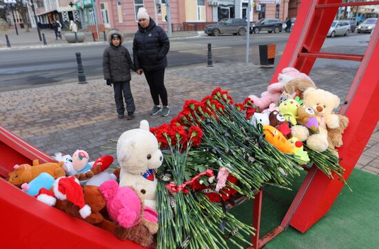 Russia Ukraine Military Operation Shelling Memorial