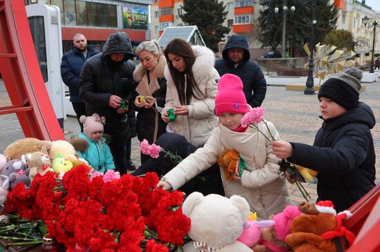 Russia Ukraine Military Operation Shelling Memorial