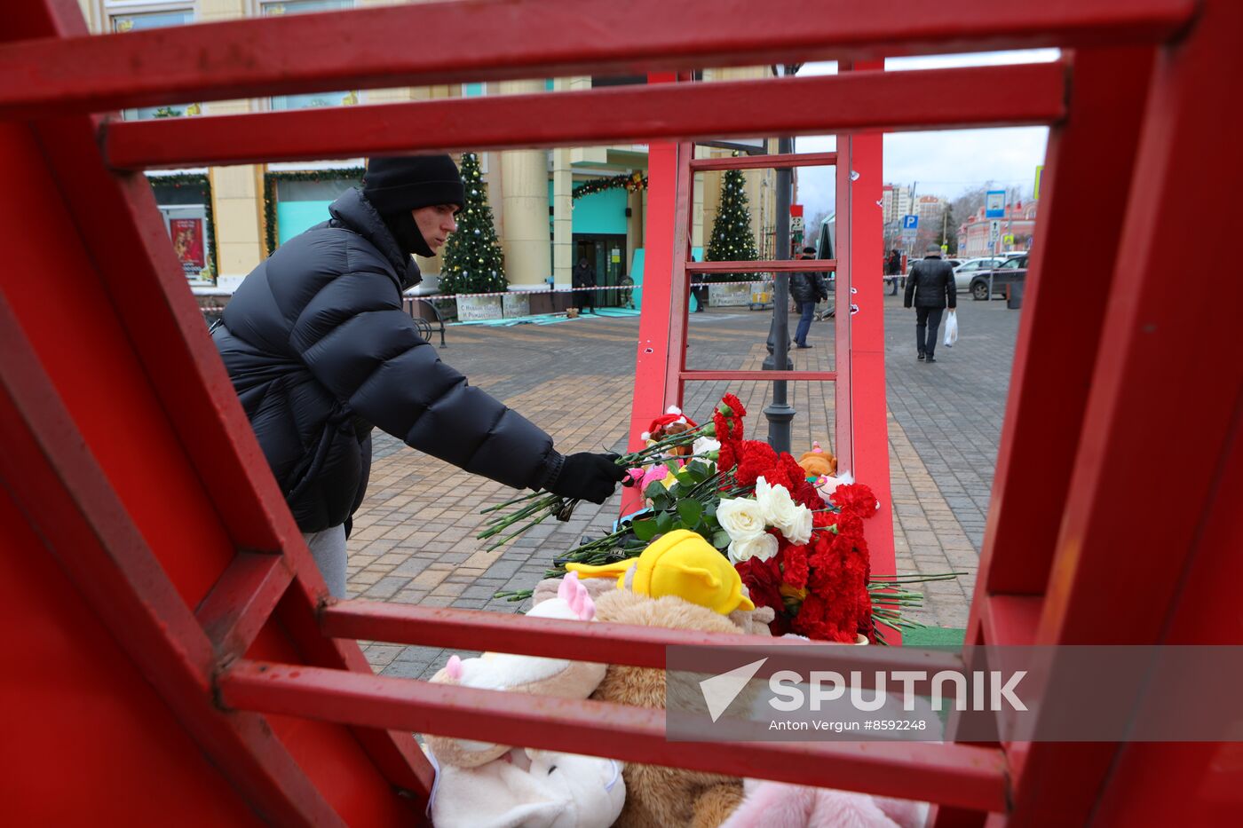 Russia Ukraine Military Operation Shelling Memorial