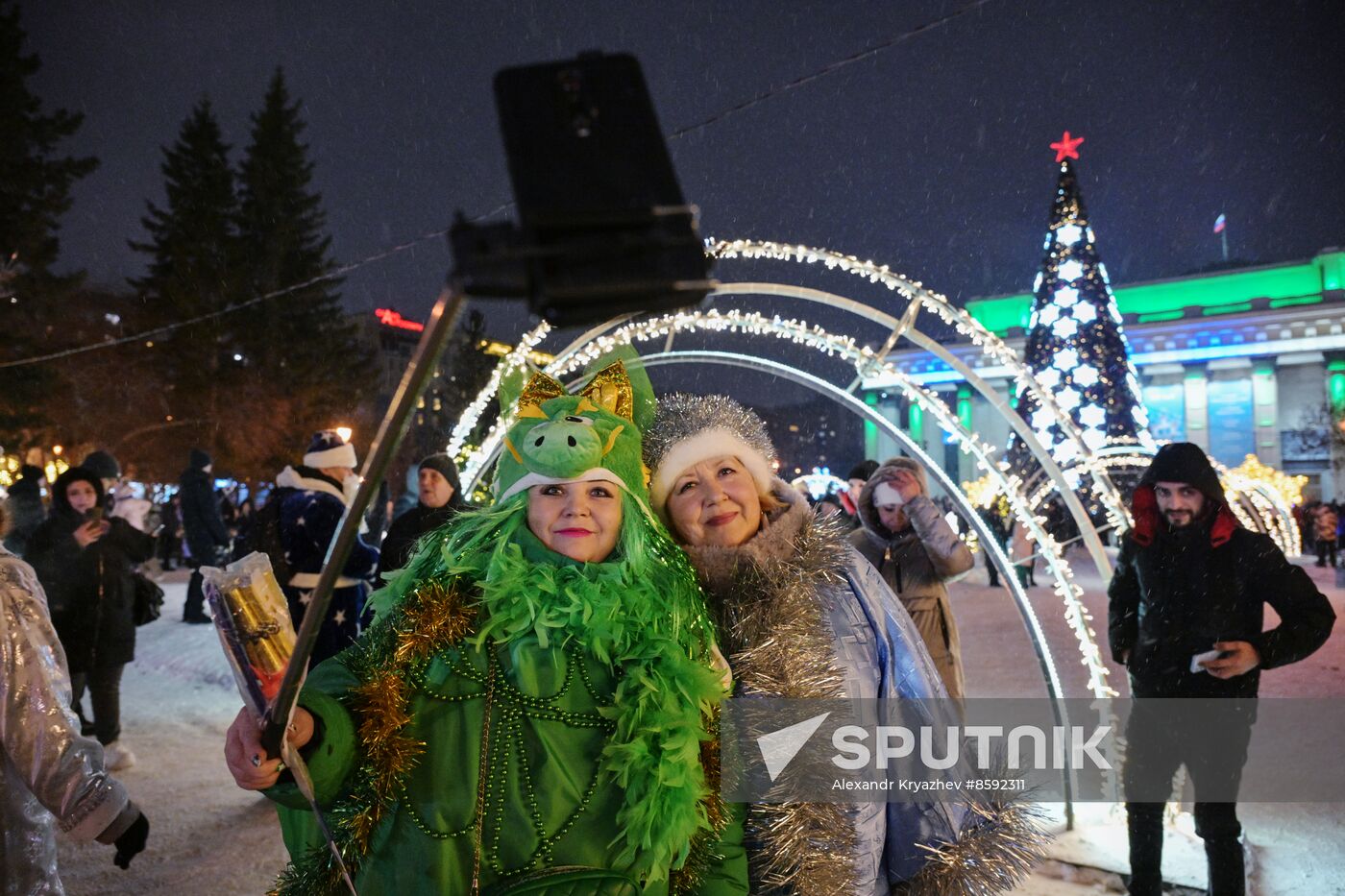 Russia New Year Celebration