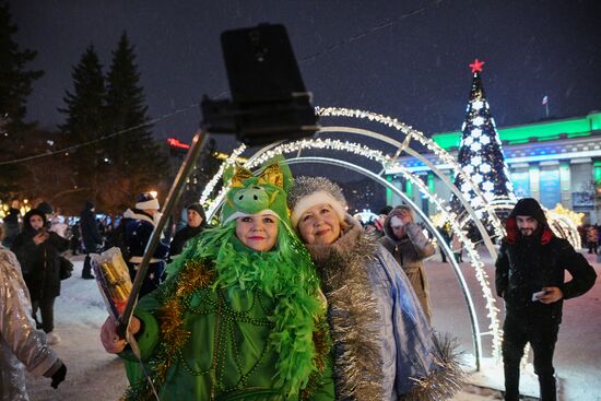 Russia New Year Celebration