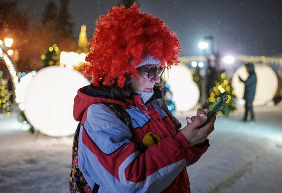 Russia New Year Celebration