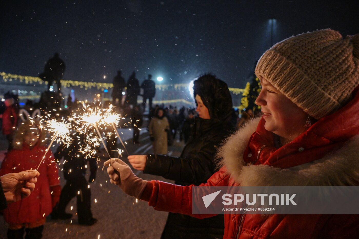 Russia New Year Celebration