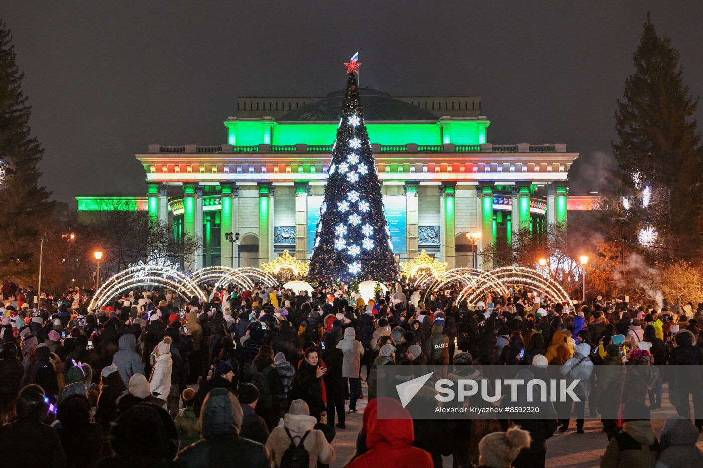 Russia New Year Celebration