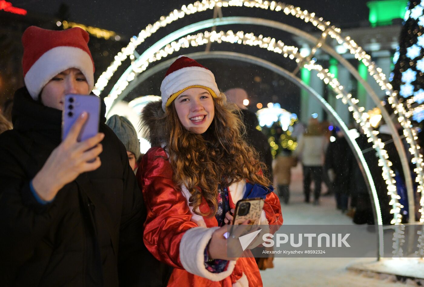 Russia New Year Celebration