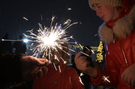 Russia New Year Celebration
