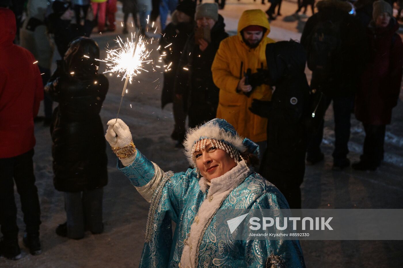 Russia New Year Celebration