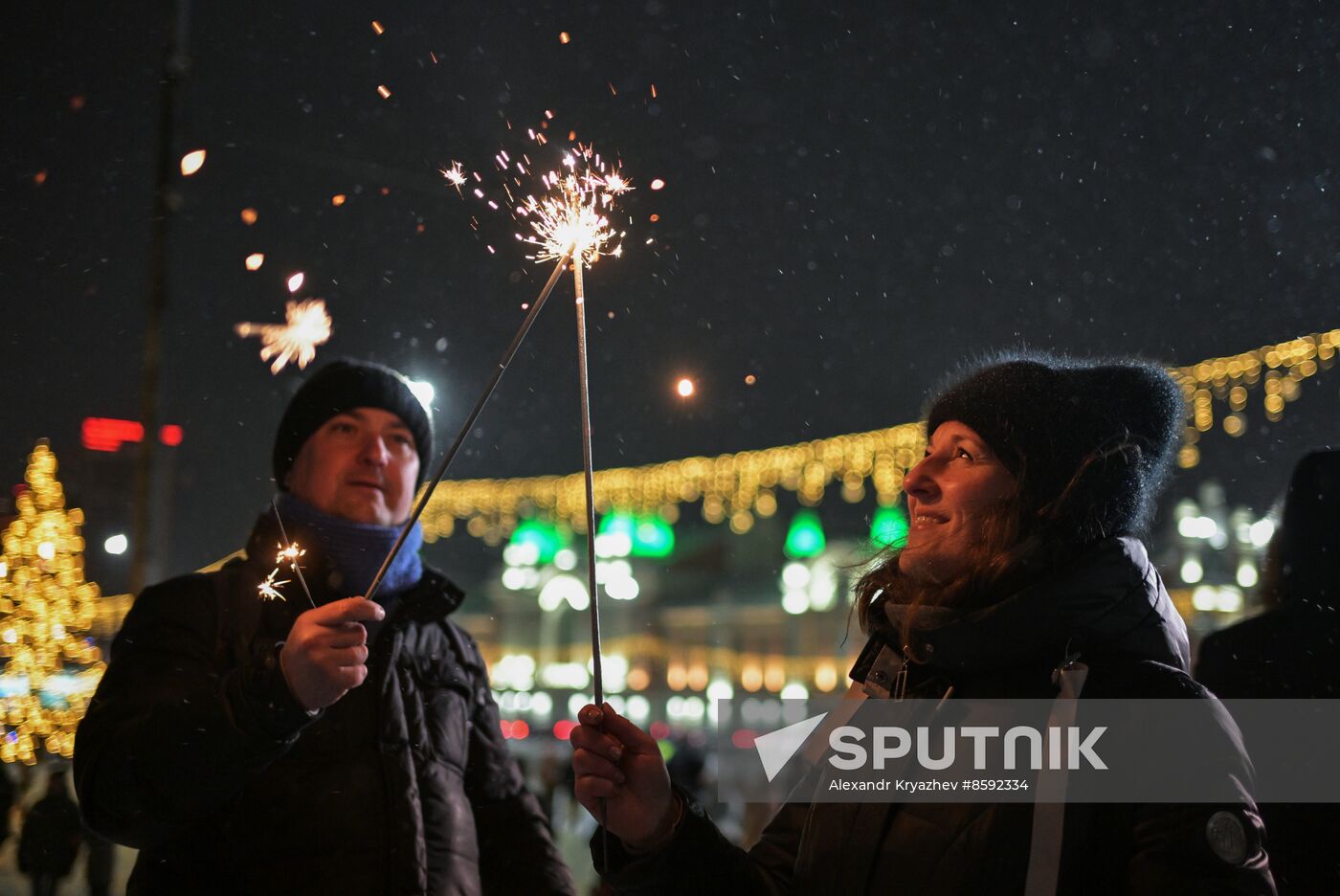 Russia New Year Celebration