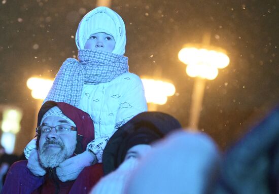 RUSSIA EXPO. New Year's Eve