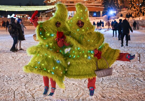 Russia New Year Celebration