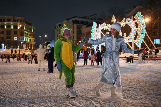 Russia New Year Celebration