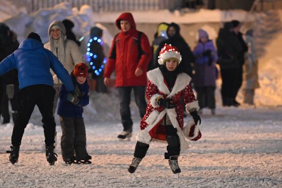 Russia New Year Celebration