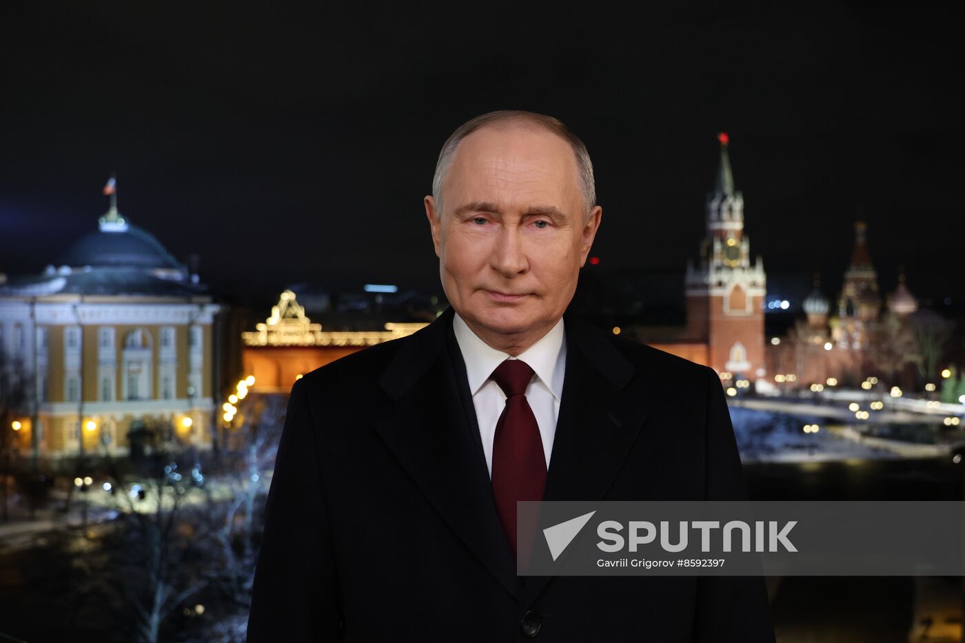 Russia Putin New Year