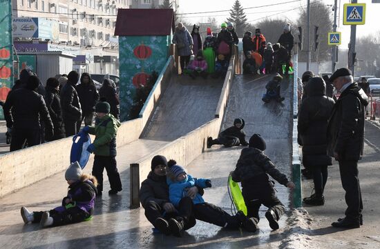 Russia New Year Season