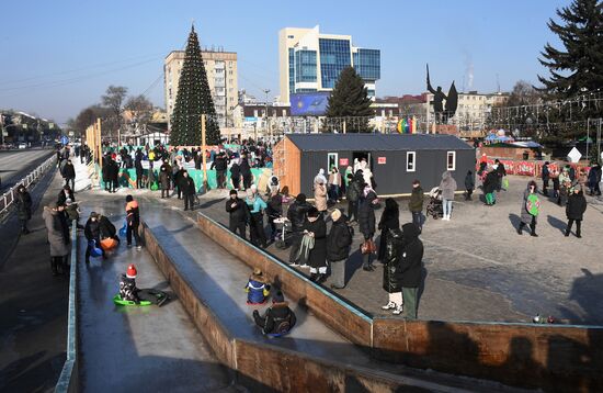 Russia New Year Season