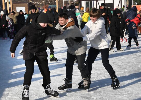 Russia New Year Season