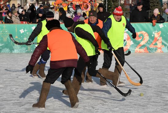 Russia New Year Season