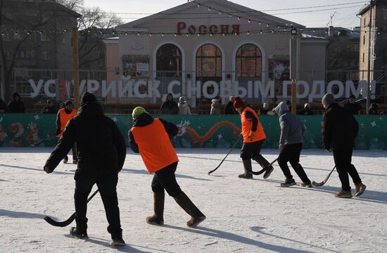 Russia New Year Season
