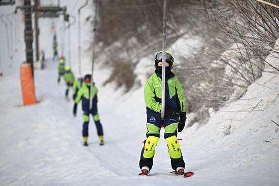 Russia Winter Leisure