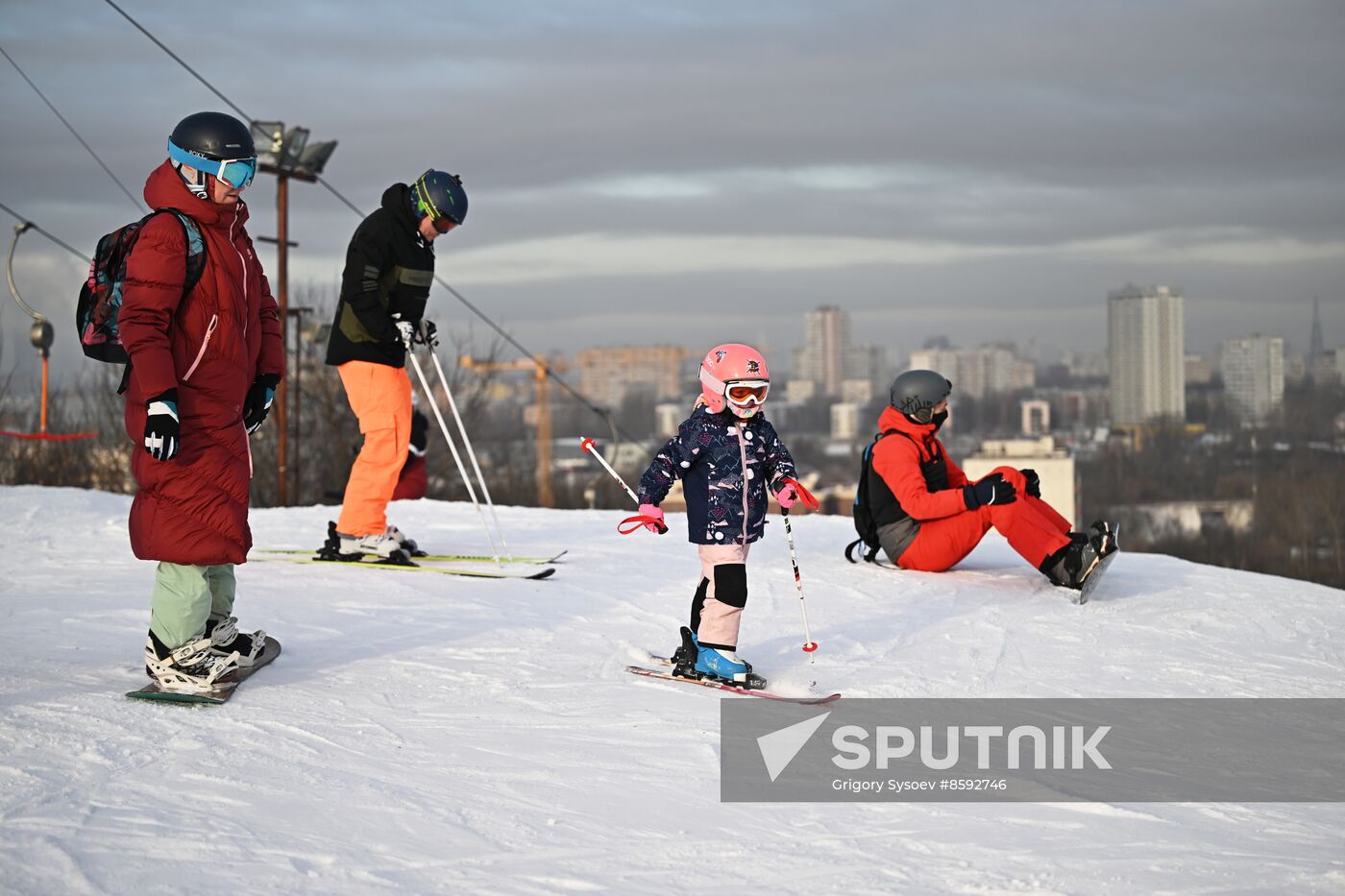 Russia Winter Leisure