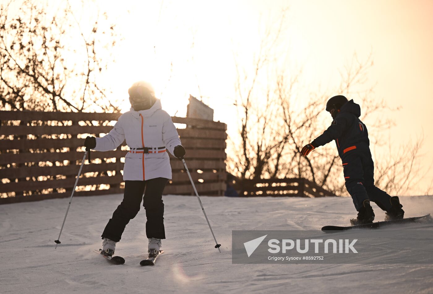 Russia Winter Leisure