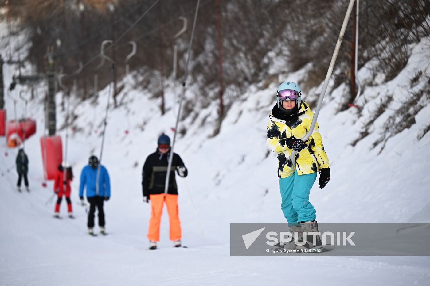 Russia Winter Leisure