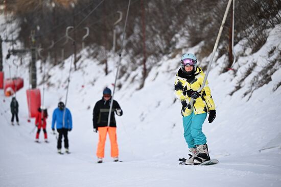 Russia Winter Leisure