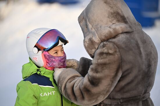 Russia Winter Leisure