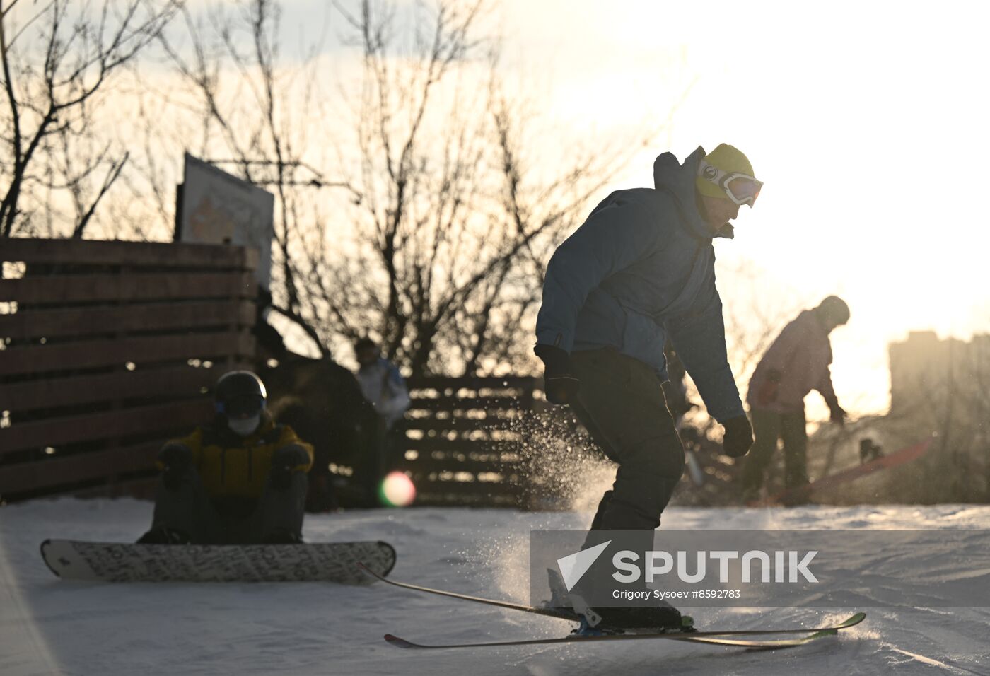 Russia Winter Leisure