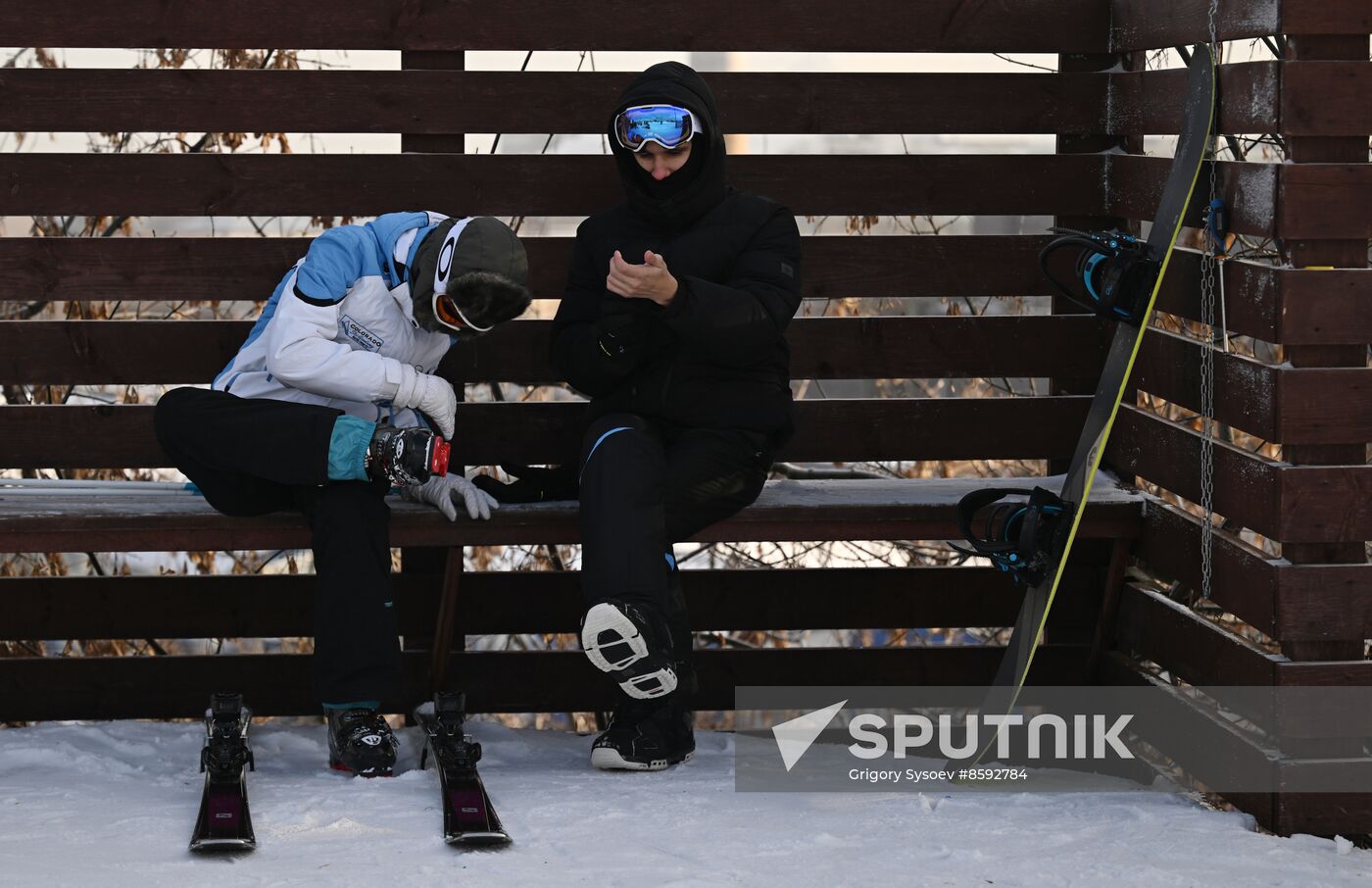 Russia Winter Leisure