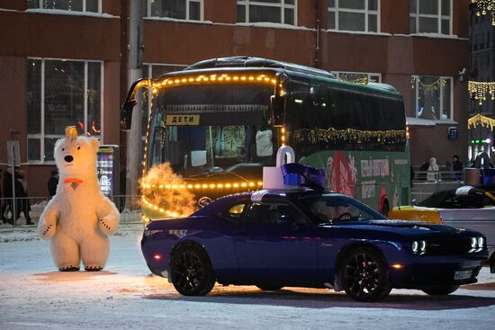 Russia New Year Season Parade