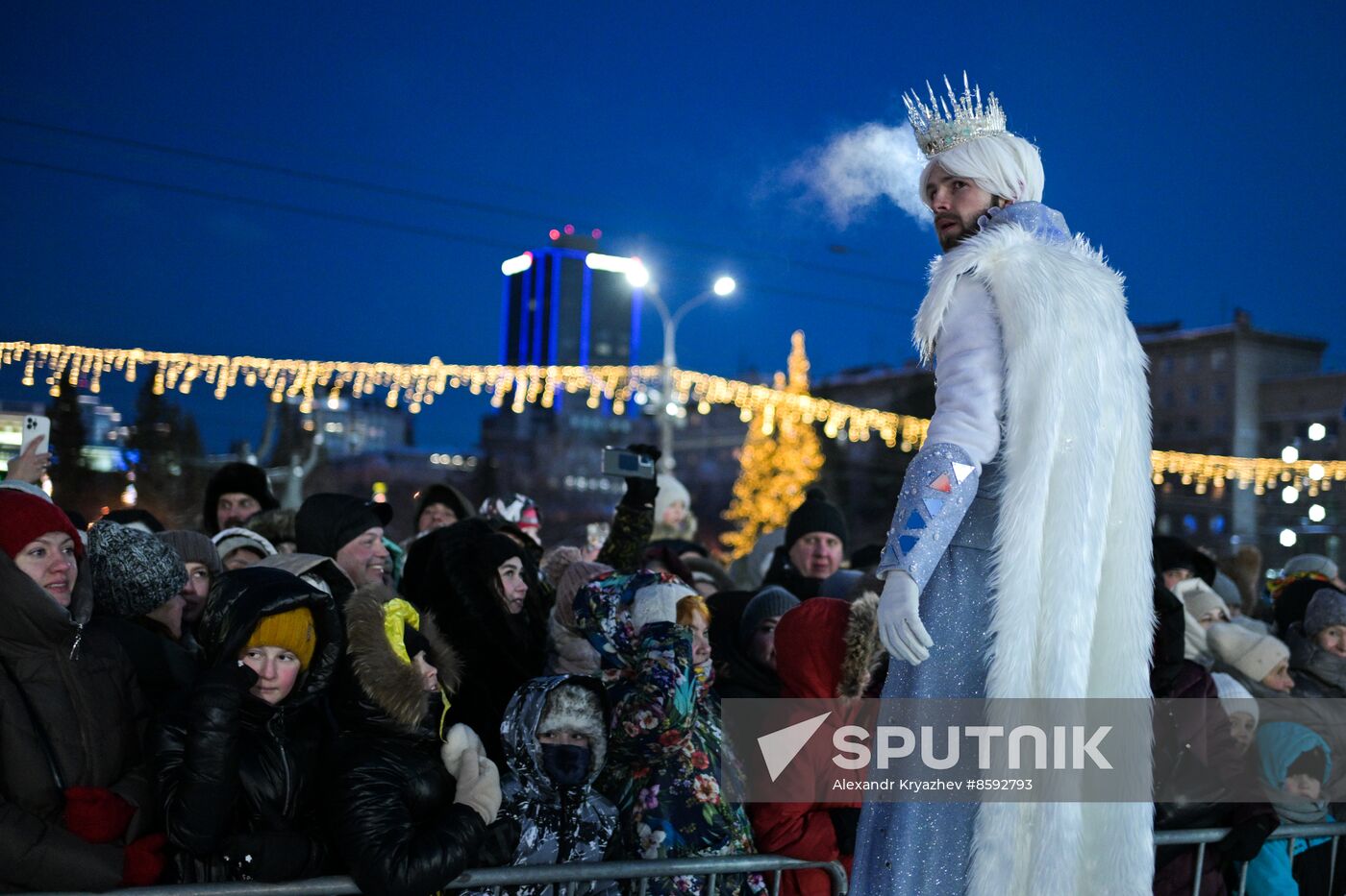 Russia New Year Season Parade