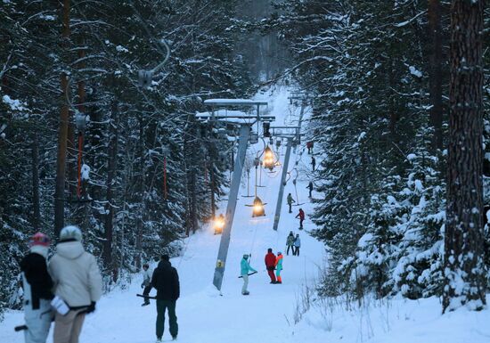 Russia Siberia Ski Resort