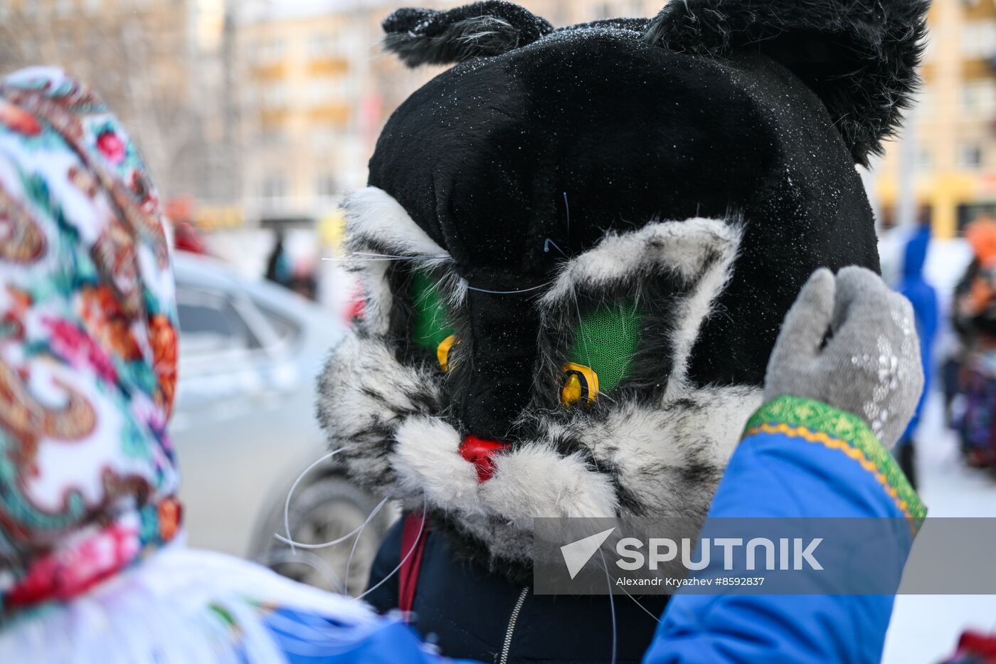 Russia New Year Season Parade