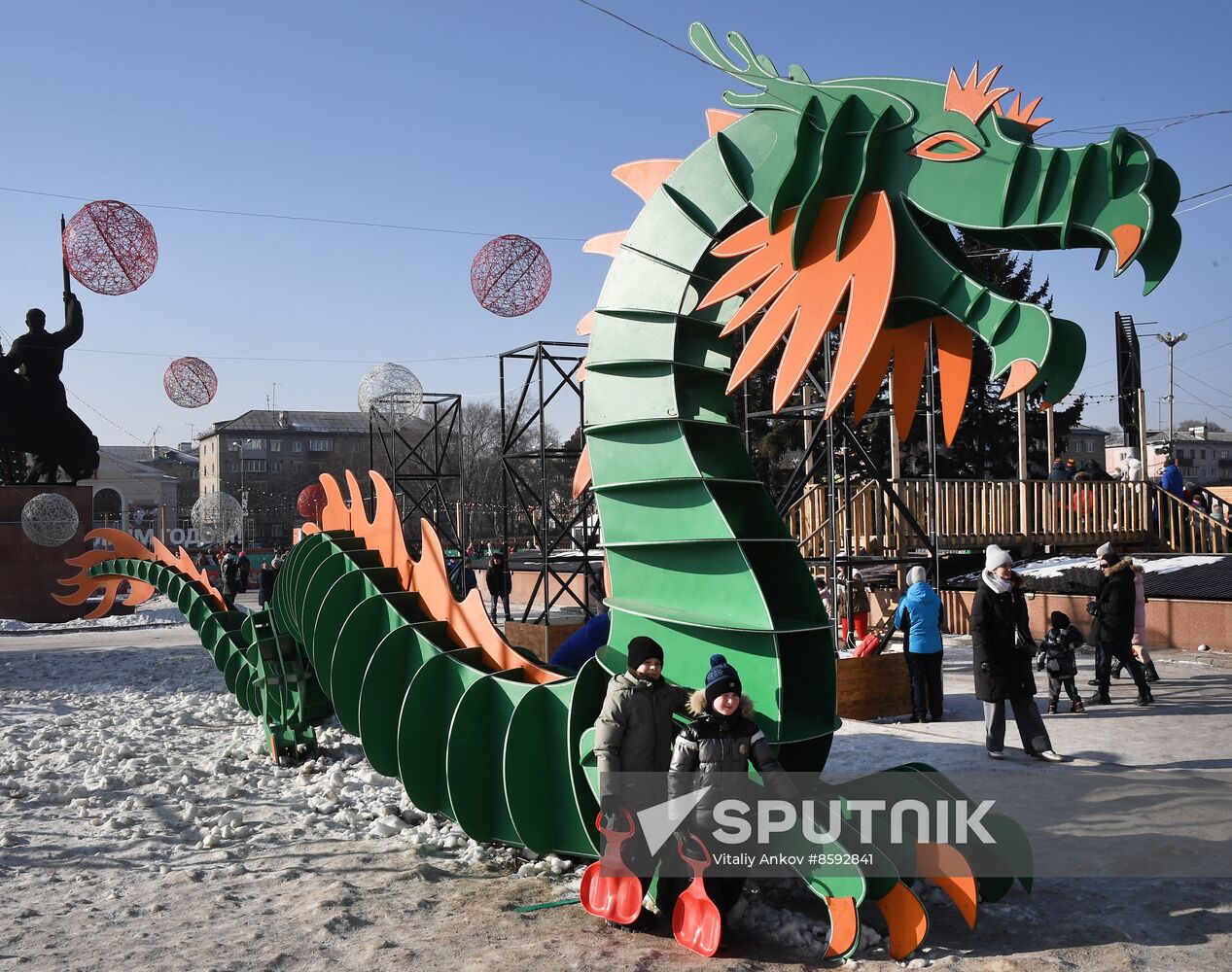 Russia New Year Season