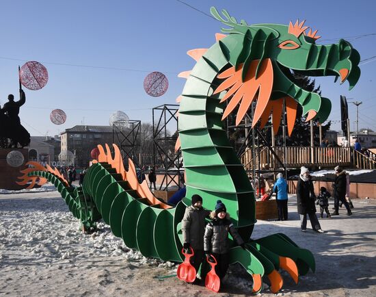 Russia New Year Season