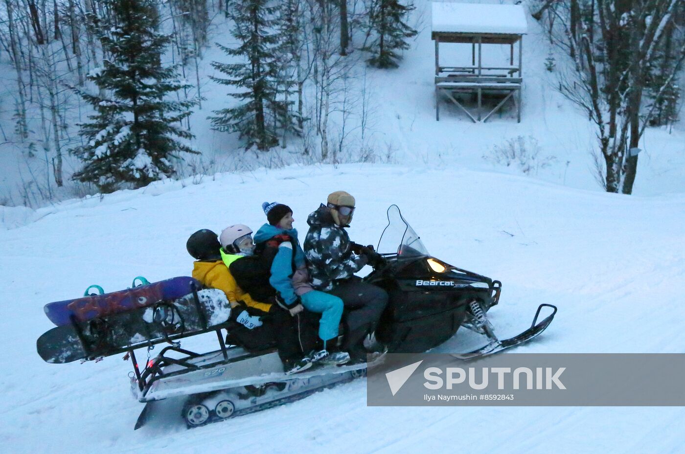 Russia Siberia Ski Resort