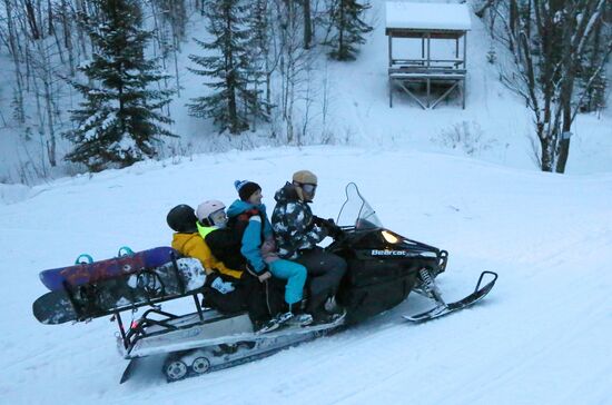 Russia Siberia Ski Resort