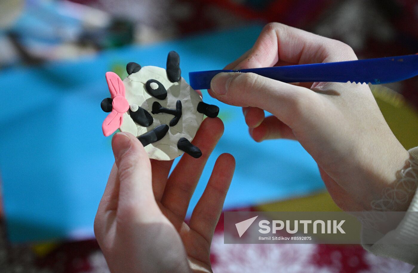 RUSSIA EXPO. Animated Christmas Tree: interactive animated filmmaking workshop