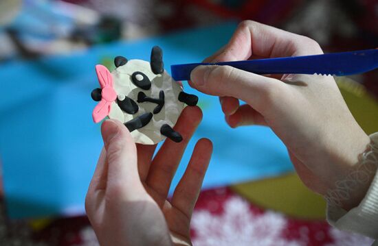 RUSSIA EXPO. Animated Christmas Tree: interactive animated filmmaking workshop