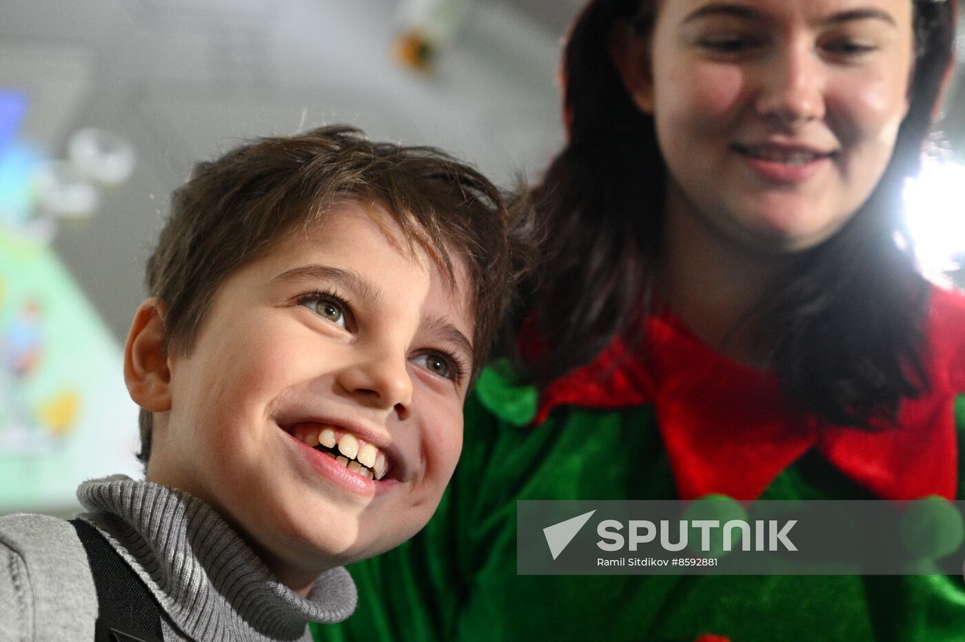 RUSSIA EXPO. Animated Christmas Tree: interactive animated filmmaking workshop