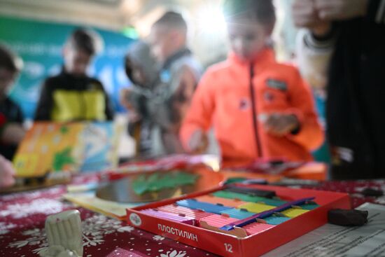 RUSSIA EXPO. Animated Christmas Tree: interactive animated filmmaking workshop