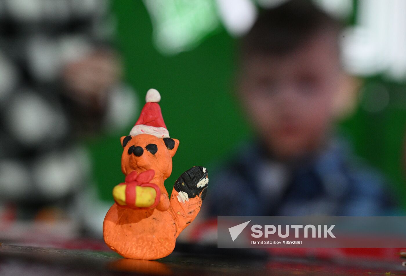 RUSSIA EXPO. Animated Christmas Tree: interactive animated filmmaking workshop