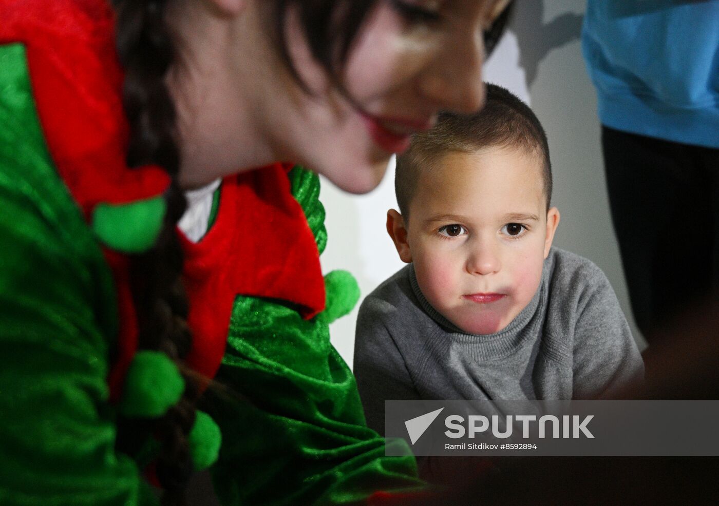 RUSSIA EXPO. Animated Christmas Tree: interactive animated filmmaking workshop