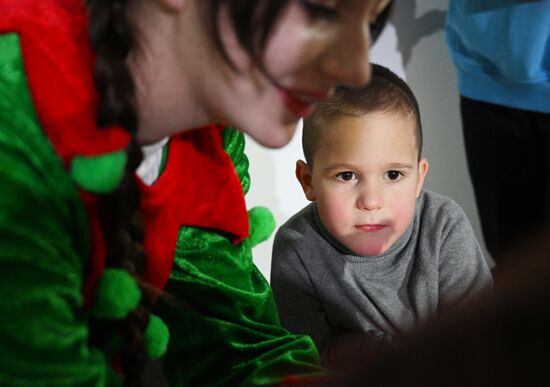 RUSSIA EXPO. Animated Christmas Tree: interactive animated filmmaking workshop