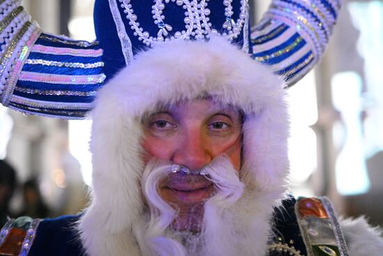 RUSSIA EXPO. Father Frost Parade