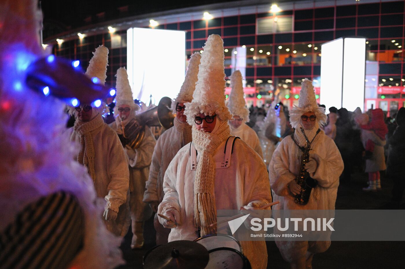 RUSSIA EXPO. Father Frost Parade